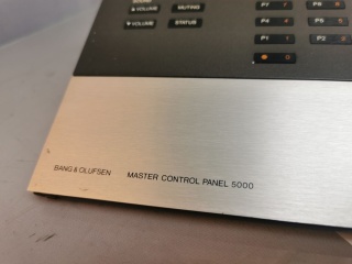 BEOMASTER 5000 CONTROL PANEL